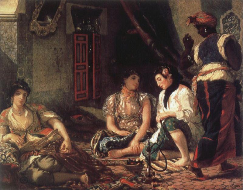 Eugene Delacroix apartment China oil painting art